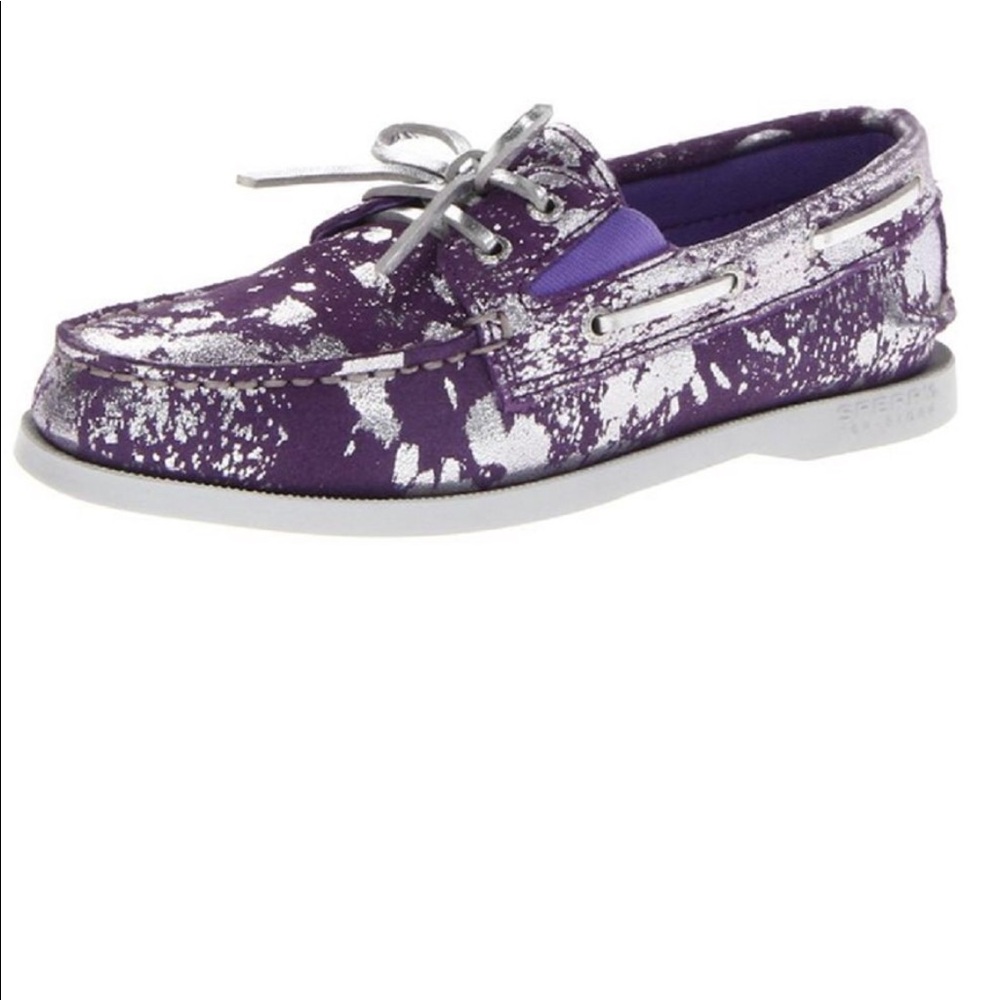Little girls sperry shoe